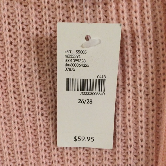 LANE BRYANT RUFFLE SLEEVE 26/28 NWT - Picture 5 of 7